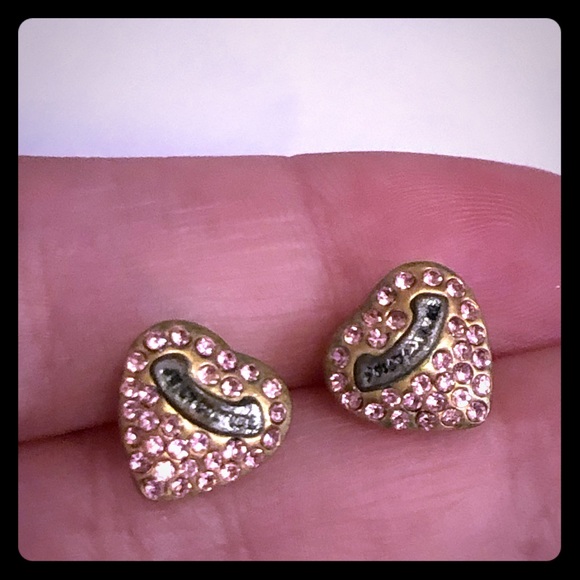 Juicy couture heart earrings - Picture 1 of 1